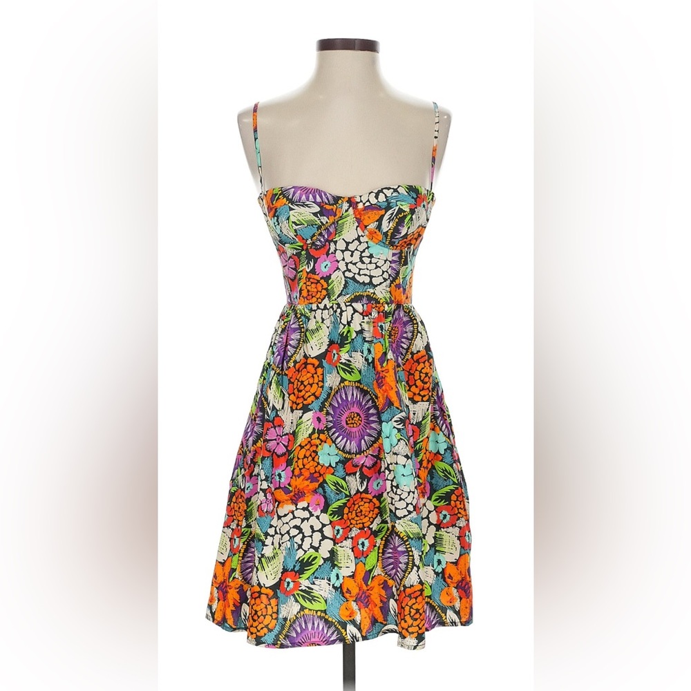 Moda International Vibrant Strapless Sundress